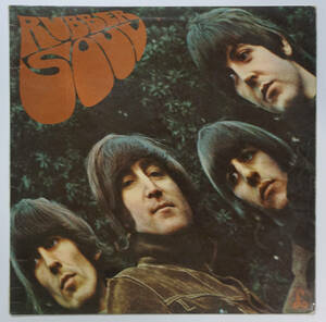 極美! UK Original 初回 Parlophone PCS 3075 RUBBER SOUL / The Beatles 最初のMAT: 2/2+1R 