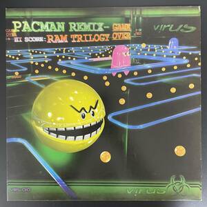 Ed Rush & Optical - Pacman (Ram Trilogy Remix) / Andy C, Virus Recordings VRS010 ドラムンベース,Drum&Bass,Drum'n'Bass,レコード