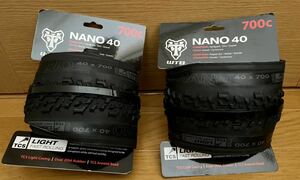 WTB Nano 40 TCS Light Fast Rolling 2本セット　新品 チューブレスレディ