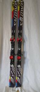 幻の名機　2008/09 サロモン SALOMON Equipe 3V Race Powertrak system-160cm Z14-LAB付