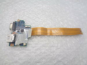 複数入荷 Panasonic Let's note CF-SZ6 など用 VGA LAN 基盤ケーブル DFUP2553ZF 中古動作品(N862)