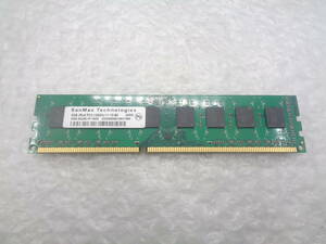 デスクトップ用メモリ SANMAX TECHNOLOGIES DDR3 PC3-12800U 8GB 中古動作品(M286)