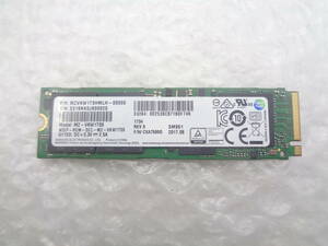 1円～ SAMSUNG MZ-VKW1T00 1TB SSD M.2 2280 中古動作品(N870)