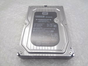 WD WD10EZES 3.5型HDD 7200RPM 1TB SATA 中古動作品(H596)