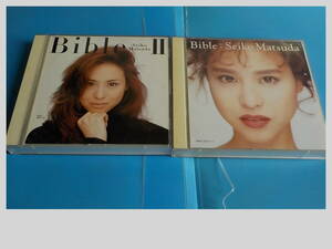 松田聖子 ベスト　CDアルバム Bible Ⅰ,Ⅱ　２枚組　赤いスイートピー/瑠璃色の地球/SWEET MEMORIES/青い珊瑚礁/制服/夏の扉/抱いて