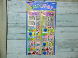  Showa Retro картон . игрушка дагаси магазин подлинная вещь карман игрушка world ребенок Bank деньги развлечение комплект текущее состояние товар 