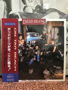 レア 名盤 デッドビーツ DEAD BEATS ON TAR BEACH ネオロカ ロカビリー LP レコード / ストレイキャッツ ロカッツ