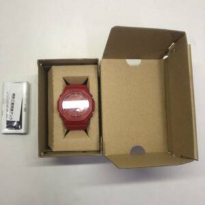 275-AR46) CASIO G-SHOCK GA-2100-4AJF RED カシオ レッド 腕時計 アナデジ 20気圧防水 