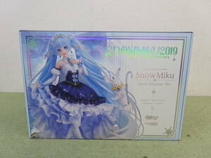 078-Y53) 未開封品 初音ミク 雪ミク 2019 Snow Princess Ver. フィギュア 1/7 グッドスマイルカンパニー 国内正規品 SNOW MIKU 2019