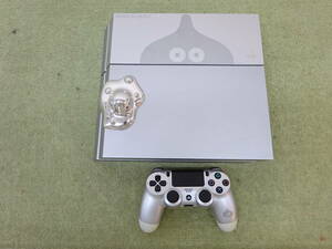 073-Y63) ジャンク品 PlayStation4 ドラゴンクエスト メタルスライム エディション 本体 コントローラー のみ 箱なし