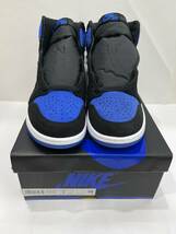 268-MH66) 未使用 Nike Air Jordan 1 Retro High OG 27㎝ Royal Reimagined DZ5485-042 ナイキ エアジョーダン スニーカー_画像1