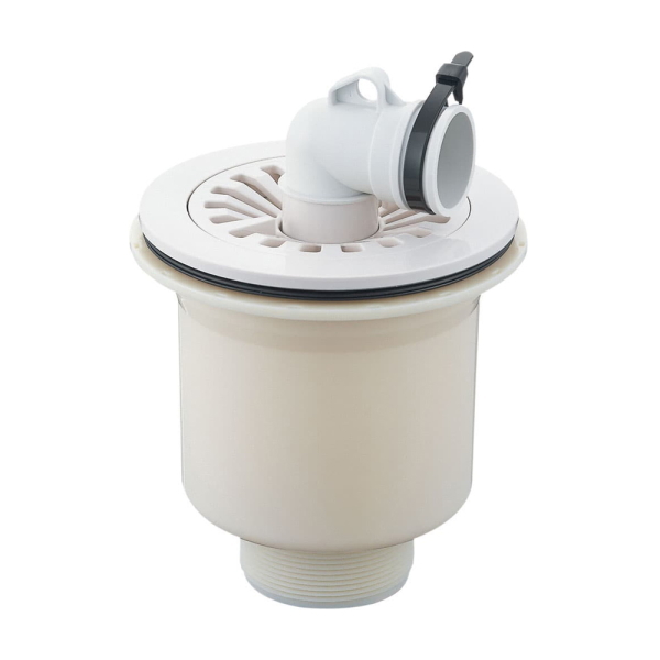 サンエイ　 洗濯機排水トラップ　縦引タイプ　H5552-50