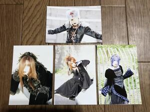 ★新品未使用★第ニ章 Syndrome シンドローム★アーティスト写真4枚★物販グッズ★KISAKI キサキ 浅葱 D★インディーズ ヴィジュアル系 ③