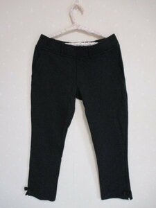* world Couture Brooch * Sabrina pants M black (40206) lady's 