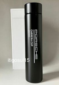 ★【未使用】ポルシェ PORSCHE★ポケット サーモボトル ロング 200ml 水筒 ステンレスボトル カレラカップ ジャパン CARRERA CUP JAPAN