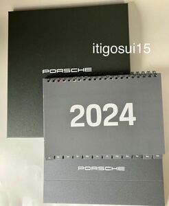 ★【未使用】ポルシェ PORSCHE★卓上カレンダー 2024★ノベルティ