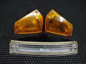 BMW R100RS　実動フェアリングウィンカー左右＆ポジションランプ（初期型　ツインサスATE　R100S　R100GS　R100RT 旧車絶版　ボクサー