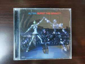 【即決】【送料無料】 中古シングルCD＋DVD　ALTIMA 「BURST THE GRAVITY」　CYBER CYBER　motsu　黒崎真音　初回限定盤