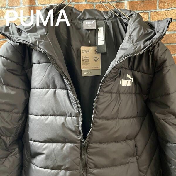 PUMA プーマ　ダウンジャケット　新品未使用 ブラック メンズLサイズ