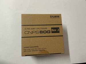 ZALMAN CNPS80G Rev.3 CPUクーラー Intel LGA1700/1200/115X AMD AM4/AM3+/AM3対応