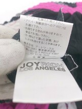 ◇ JOYRICH ジョイリッチ 総柄 ウエストゴム ミニ フレア スカート サイズM ピンク ブラック ホワイト系 レディース P_画像5