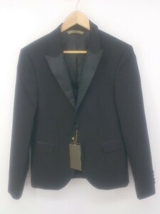 ◇ ◎ ●美品● ZARA MAN ザラマン 2B 長袖 テーラード ジャケット サイズEUR 46 USA 36 MEX 46 ブラック メンズ P