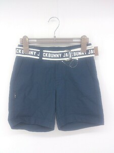 ◇ ◎ Jack Bunny!! PEARLY GATES キッズ 子供服 ショートパンツ サイズ130 ネイビー レディース メンズ P