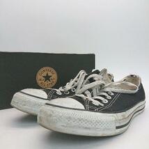 ◇ ◎ CONVERSE コンバース カジュアル 品番M9166 スニーカー サイズ25 ブラック レディース （メンズ） E_画像1