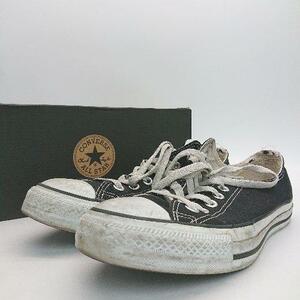 ◇ ◎ CONVERSE コンバース カジュアル 品番M9166 スニーカー サイズ25 ブラック レディース （メンズ） E