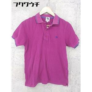 * Arnold Palmer Arnold Palmer polo-shirt with short sleeves size 1 purple men's 