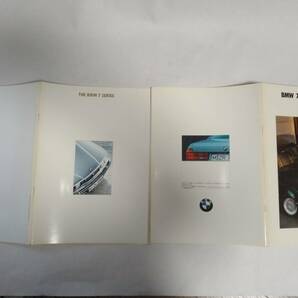 【7シリーズ】THE BMW 7 SERIES 1993【53ページ】730i 735i 735iL 1991【35ページ】ディーラー配布カタログ 2冊 古本【個人出品】の画像2