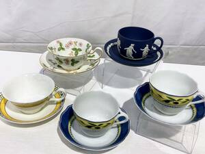 蘇さ(MtY1562)　洋食器 おまとめ ウェッジウッド WEDGWOOD HUTSCHENREUTHER フッチェンロイター カップ＆ソーサー 中古品 80サイズ