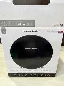 蘇や(SIY49)　未使用　ワイヤレススピーカー　Harman Kardon Onyx Stugio　Bluetooth対応　ハーマンカードン　中古品　120サイズ