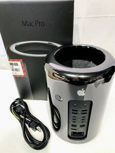 蘇や(BbY918)　Apple　MacPro　Late2013　1点　箱・電源ケーブル付き　通電確認済み　中古品　120サイズ