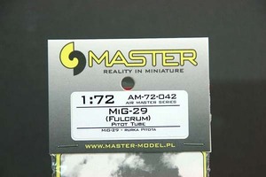 マスター(MR72042)1/72 MiG-29 Fulcrum用ピトー管