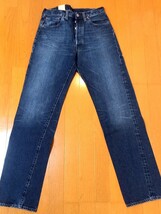 Levi's USA製 貴重品 501XX W33 L38 555 英字タグ 本家ダメージ加工新品 バレンシア工場産　1955モデル リーバイス ヴィンテージジーンズ_画像5