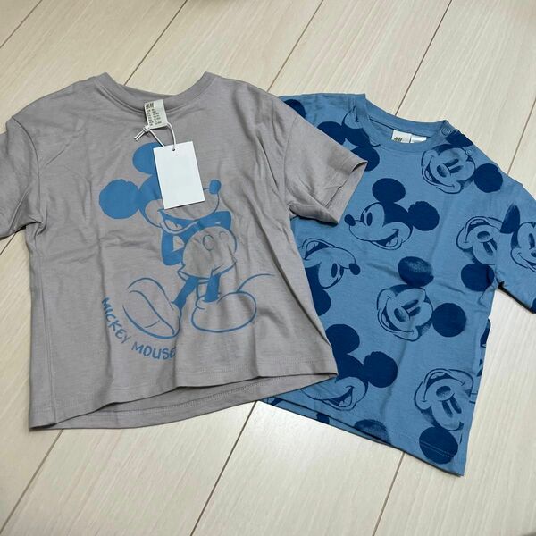 新品タグ付き！H&M ミッキー半袖Tシャツ