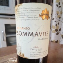 未開栓　VIN SANTO SOMMATITE Vino Liquoroso 750ml イタリア　デザートワイン_画像2