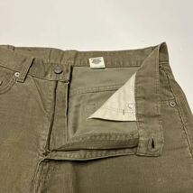 00s コロンビア製 Levi’s リーバイス 505 レギュラーフィット コーデュロイパンツ ベージュ 00505-3825 W33 L34_画像6