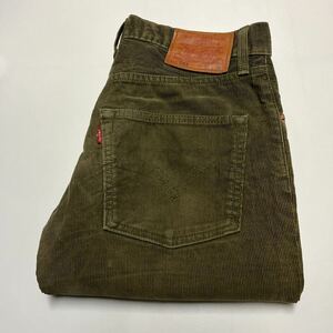 Levi’s リーバイス 502 コーデュロイパンツ カーキ 00502-0128 W30 L34