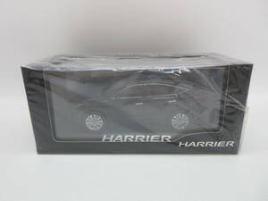 1/30 トヨタ 新型ハリアー HARRIER 2020 最新モデル　カラーサンプル 非売品 ミニカー　202ブラック