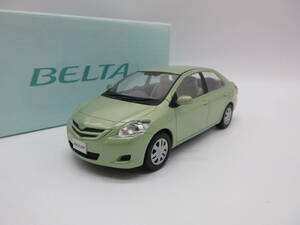 1/30 トヨタ ベルタ BELTA 前期 非売品 カラーサンプル ミニカー　ライトオリーブメタリック