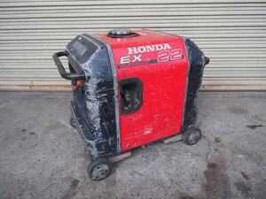 ☆【H0119-24】 HONDA ホンダ インバーター発電機 EX22 ガソリンエンジン ジャンク