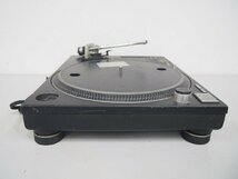 ☆【1K0207-21】 Technics テクニクス QUARTZ ターンテーブル レコードプレーヤー SL-1200MK3 ジャンク_画像4