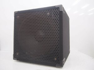 ☆【2R0203-20】 15インチ Mark bass マークベース スピーカー キャビネット NEW YORK 151 BLACK 300W 動作保証