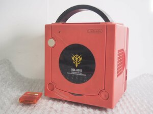☆【1R0207-27】 希少 レア Nintendo 任天堂 ニンテンドー ゲームキューブ DOL-001S メモリーカード シャア専用カラー 現状品