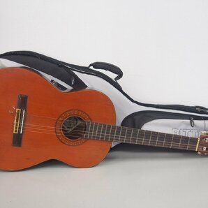 ☆【2H0208-22】 FERNANDES フェルナンデス GRAND CONCERT GUITAR クラシックギター No.10 RITTER リッター ケース付 現状品の画像1