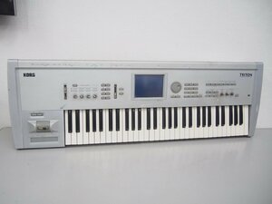 ☆【2K0214-1】 KORG コルグ MUSIC WORKSTATION /SAMPLER シンセサイザー TRITON 100V 61鍵盤 ジャンク