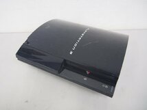 ☆【2K0208-8】 SONY ソニー PlayStation3 PS3 プレイステーション3 CECHB00 100V 本体のみ ジャンク_画像1