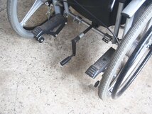 ☆【R0212-1】 フランスベッド 車椅子 PLAT-3HRC 車いす 手動_画像8